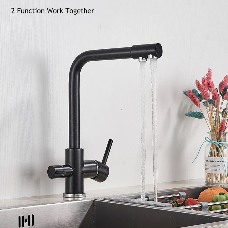 Matthias - Double Lever Double Hole Rotatable Tap