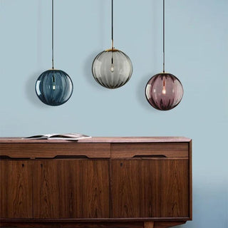 Flora - Glass Ball Pendant Hanging Lamp