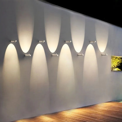 Ixchel - Waterproof LED Outdoor Pipe Style Up/Down Wall Light