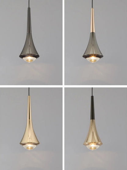 Boian - LED Pendant Curved Ceiling Light