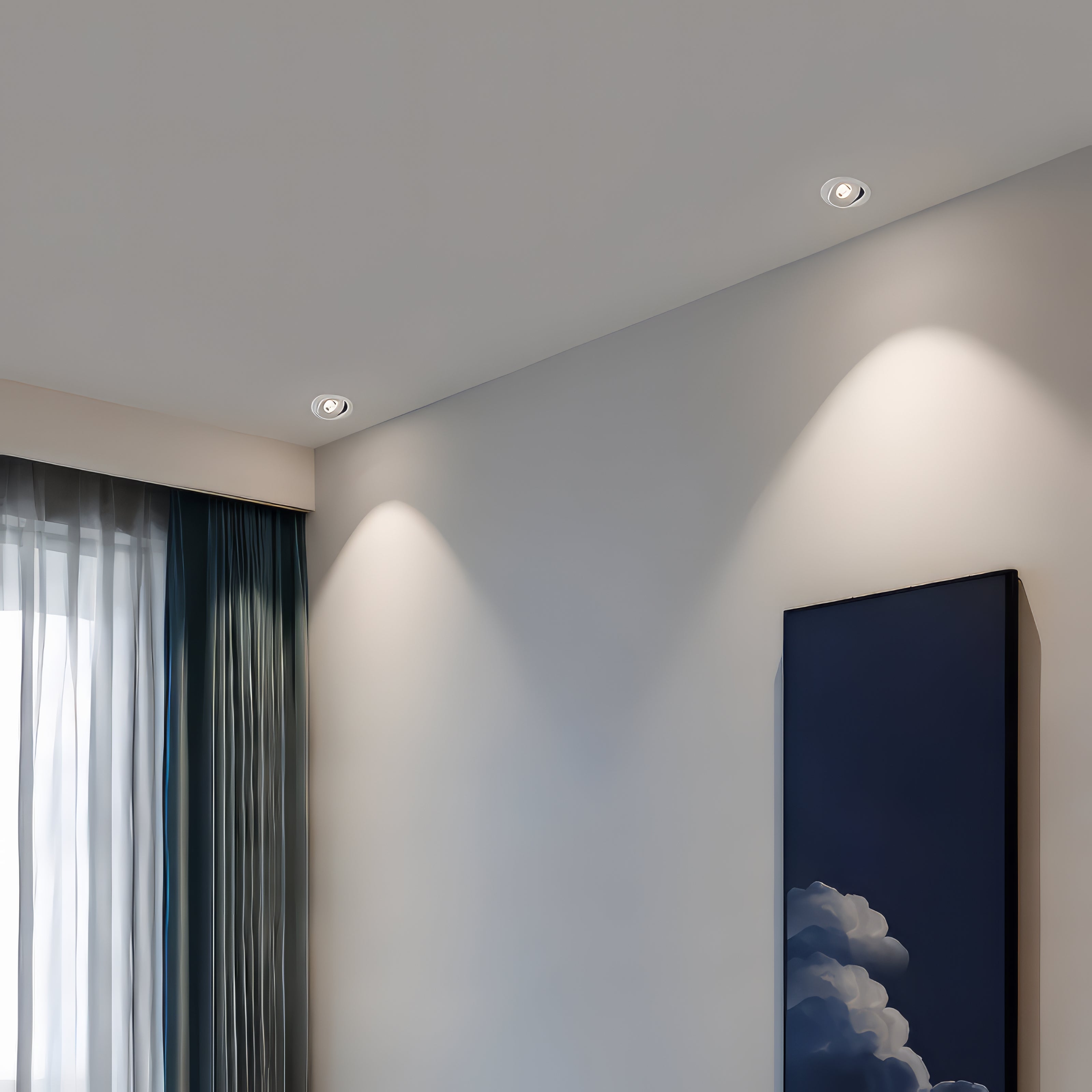 Fulton - Modern Adjustable Recessed Spotlight Ceiling Downlight