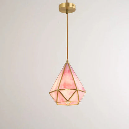 Luna - LED Modern Geometric Glass Pendant Lights