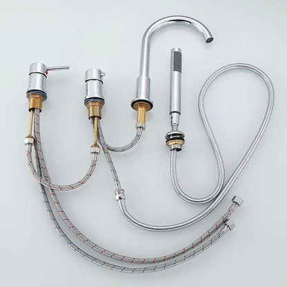 Tisca - Deck Mounted Bathroom Tap Set