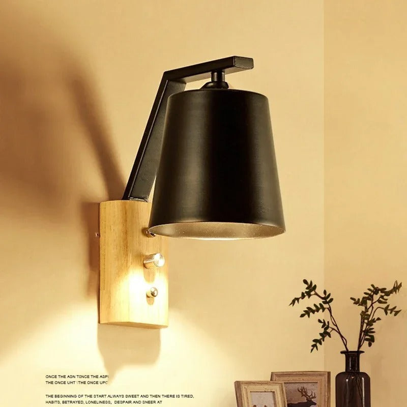 Finnegan - Wood Wall Mounted Nordic Style Light