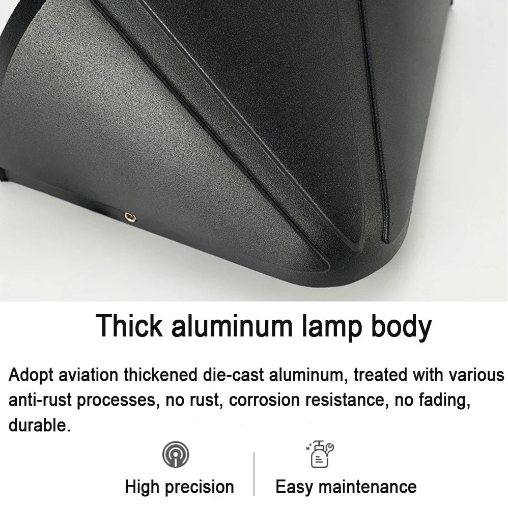 Gianni - LED House Number Down Outdoor Wall Lamp