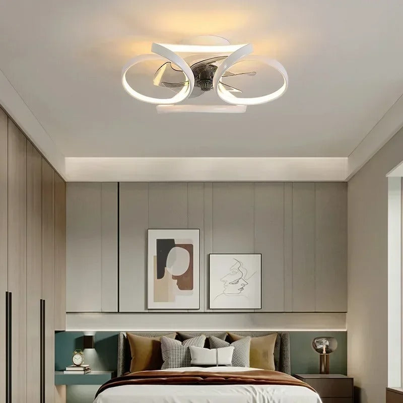 Nura - Modern 5 Blade Ceiling Fan Light