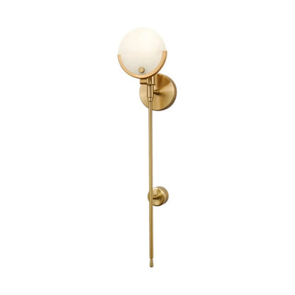 Amari - Gold Modern Marble Shade Wall Light