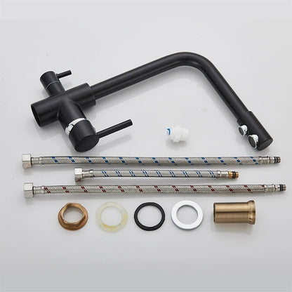 Matthias - Double Lever Double Hole Rotatable Tap