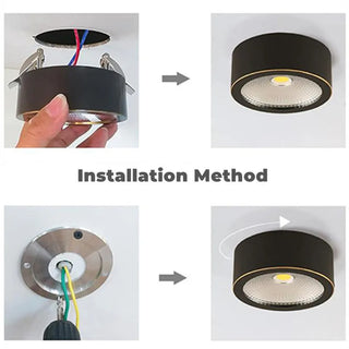 Kabelo - Modern Gold Copper Ceiling Downlight LED Spot Light Adjustable