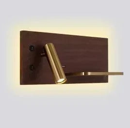 Cassandra - Modern Dual Wall Reading Light with Wireless Phone Charger Charging