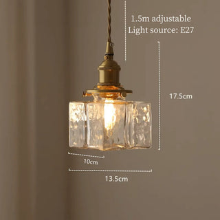 Farina - Modern Retro Hanging Glass Lamp