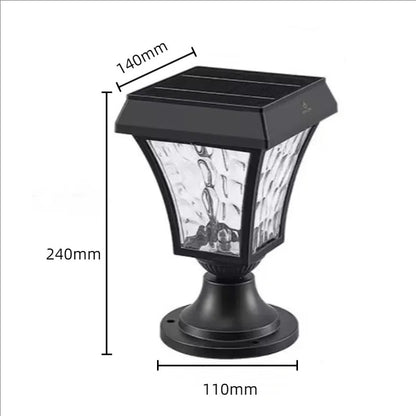 Sonam - Villa LED Solar Vintage Modern Standing Lamp