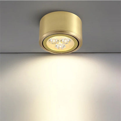 Kabelo - Modern Gold Copper Ceiling Downlight LED Spot Light Adjustable
