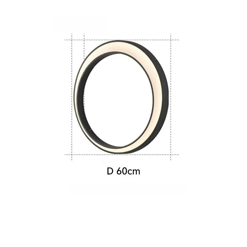 Amish - LED Outdoor Ring Wall Light