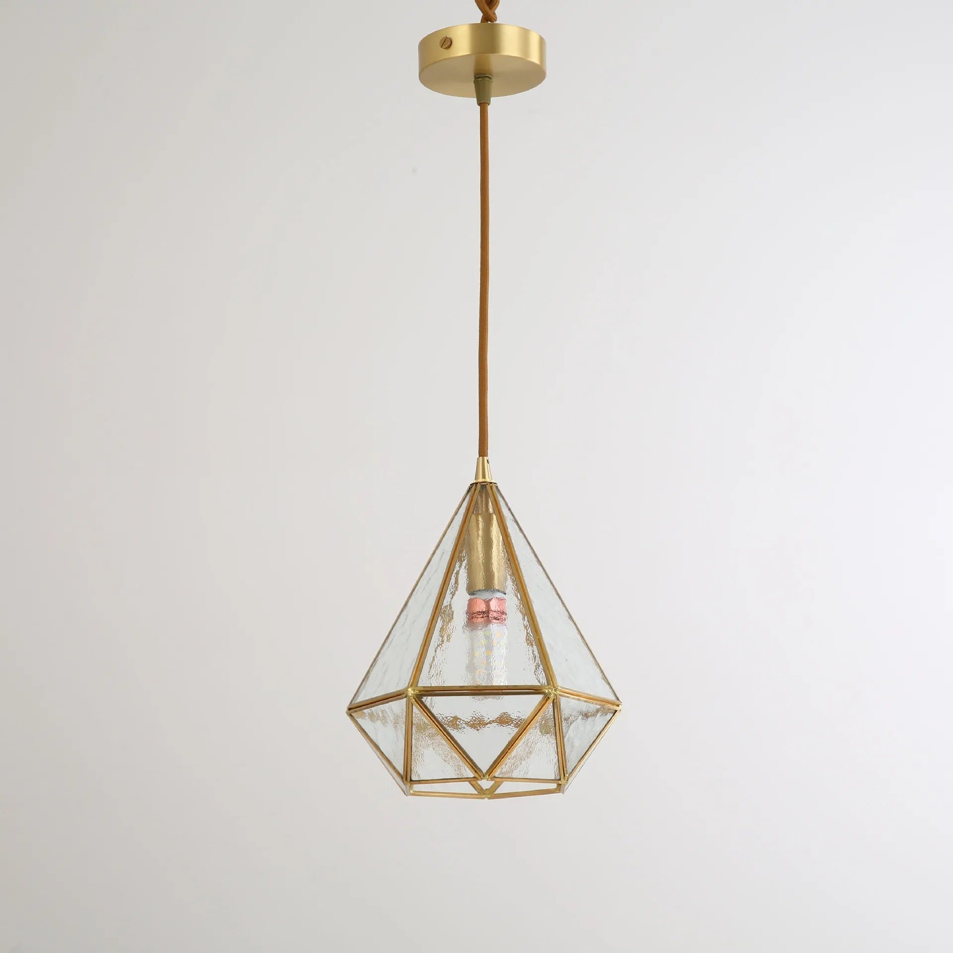 Luna - LED Modern Geometric Glass Pendant Lights