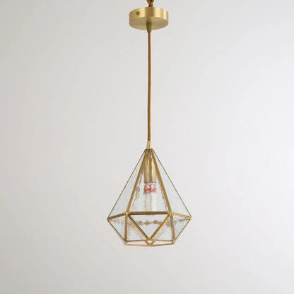 Luna - LED Modern Geometric Glass Pendant Lights