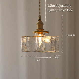 Farina - Modern Retro Hanging Glass Lamp