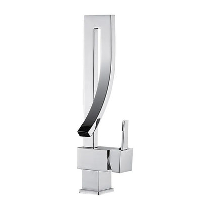 Zlatan - Tall Deck Mounted Single Lever Bathroom Tap
