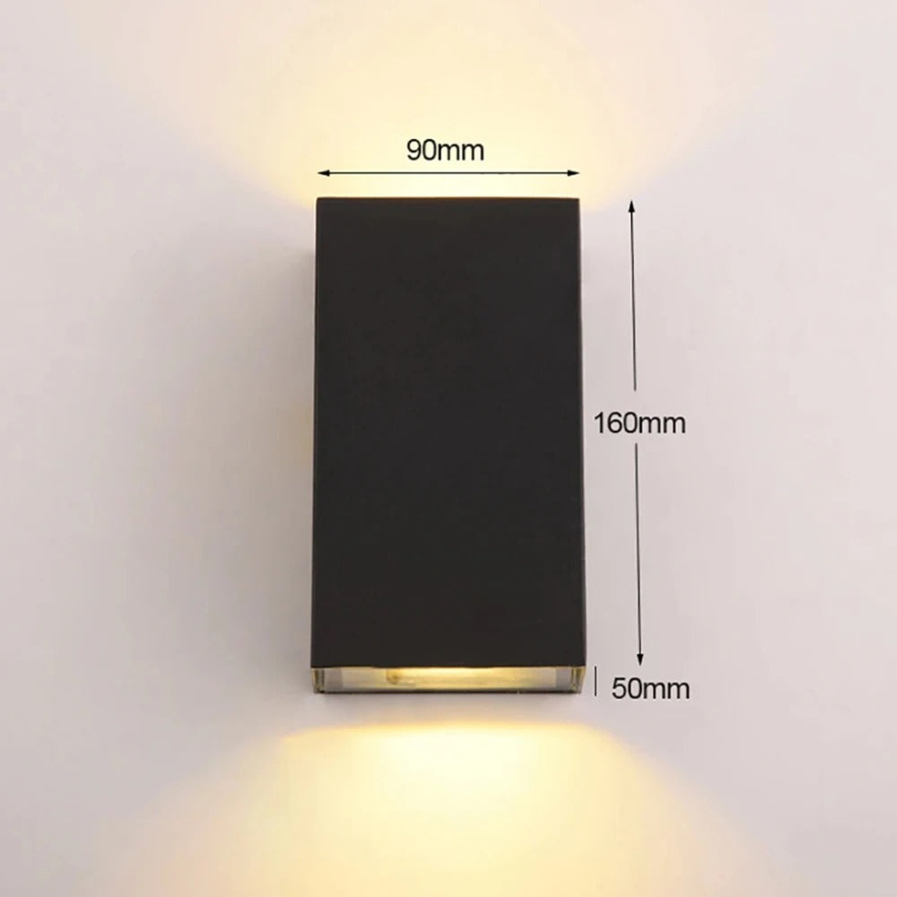 Orion - Double Head Up/Down Outdoor Wall Light