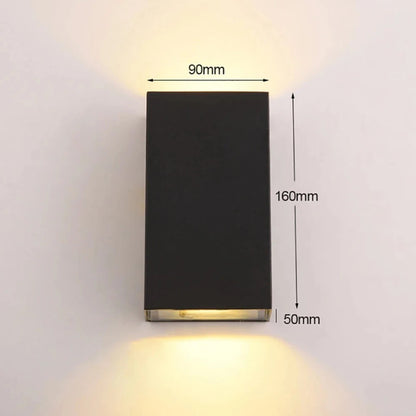 Orion - Double Head Up/Down Outdoor Wall Light