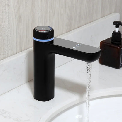 Jakobe - Smart LED Single Lever Digital Brass Basin Tap