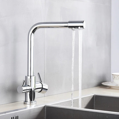 Matthias - Double Lever Double Hole Rotatable Tap