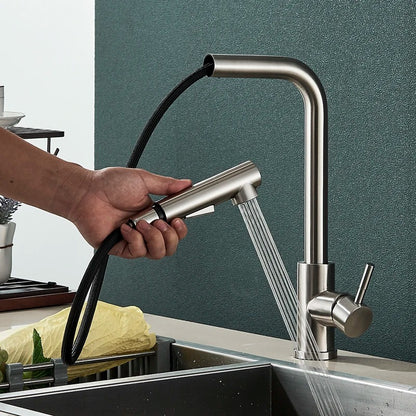 Augustus - Pull Out Kitchen Filtered Dual Sprayer Tap
