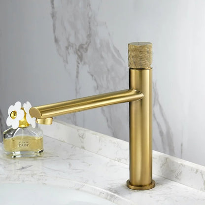 Tuqiu - Modern Brass Mounted Sink Tap