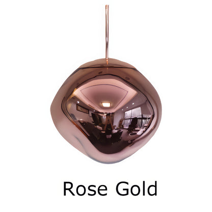 Dahlia - Modern Hanging Round Coloured Glass Hanging Pendant Ceiling Light