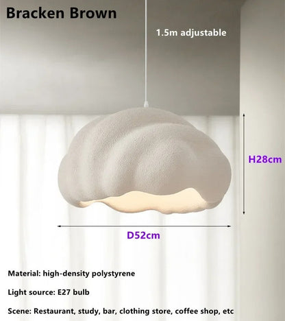 Sienna - Wabi Sabi Cloud Ceiling Pendant Light