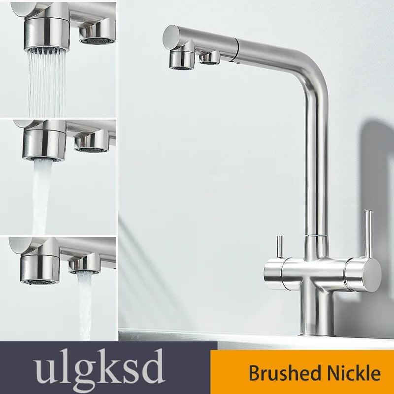 Grady - Deck Mounted 360 Rotate Water Purification Mixer Tap