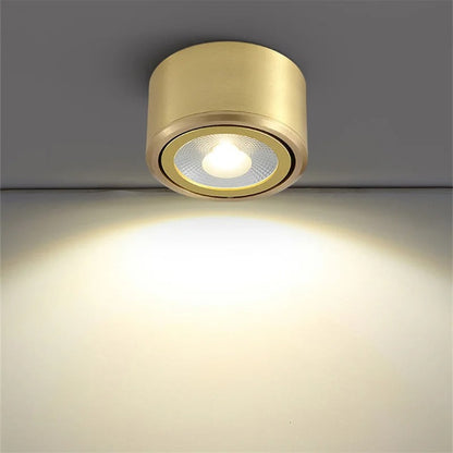 Kabelo - Modern Gold Copper Ceiling Downlight LED Spot Light Adjustable