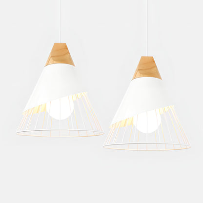 Fayre - Nordic Hanging Wood Hanging Pendant Ceiling Light