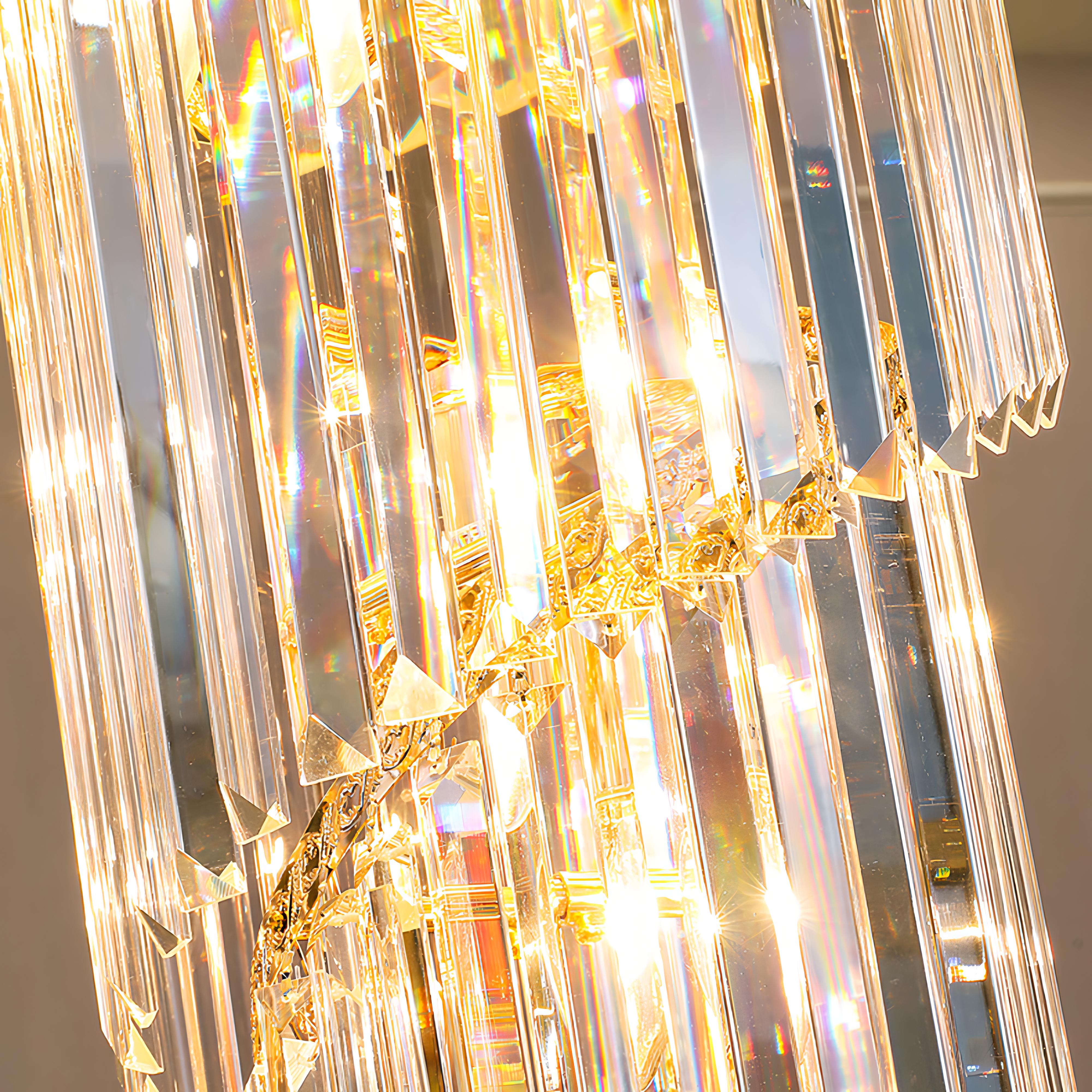 Arbor - Modern Hanging Crystal Chandelier
