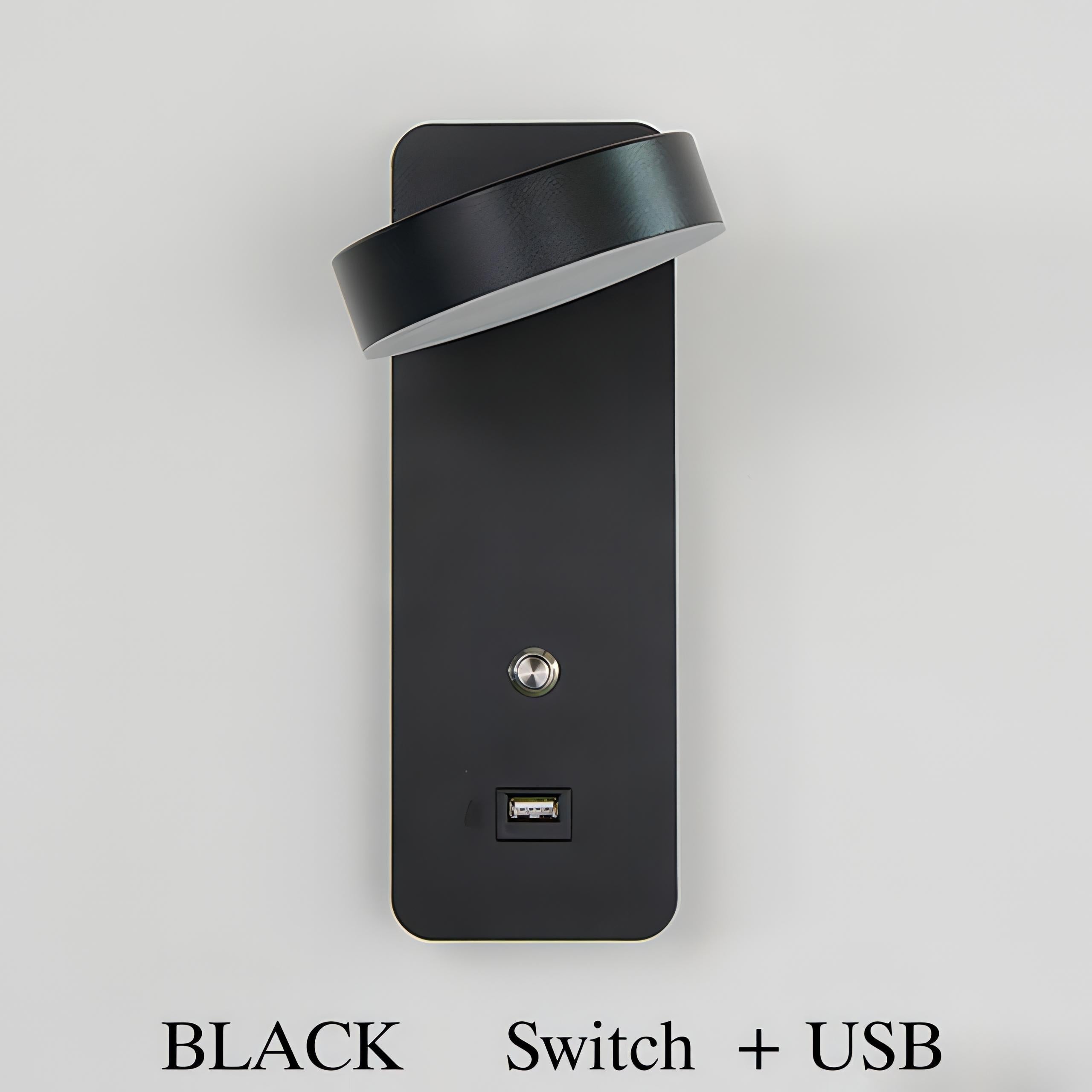 Nixie - LED Wall Reading Light With USB Charger