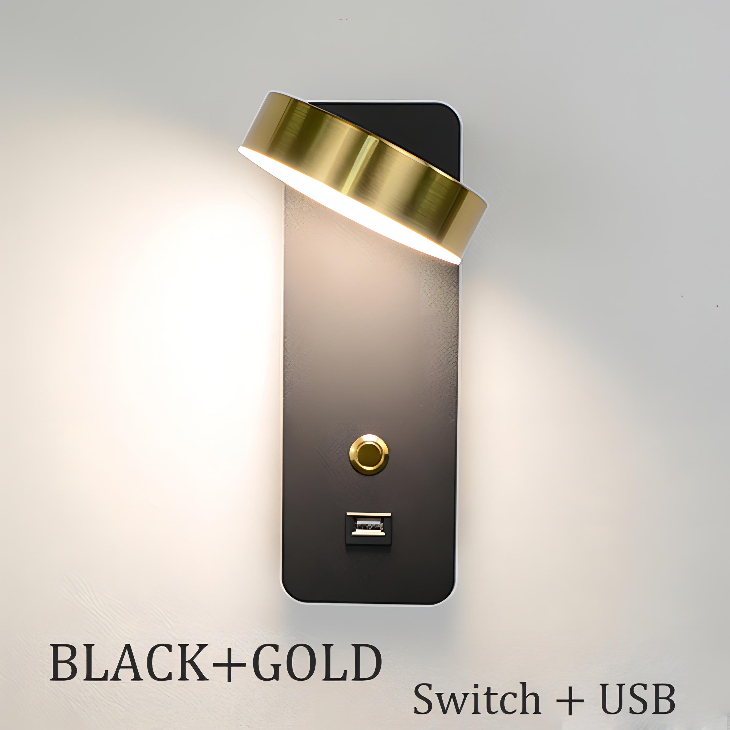 Nixie - LED Wall Reading Light With USB Charger