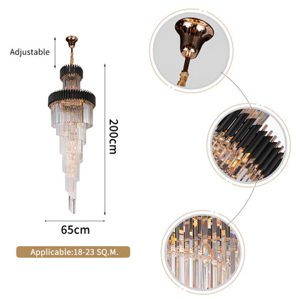 Arbor - Modern Hanging Crystal Chandelier