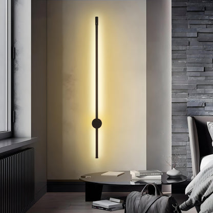 Jurupa - Modern Black Wall Light Bar