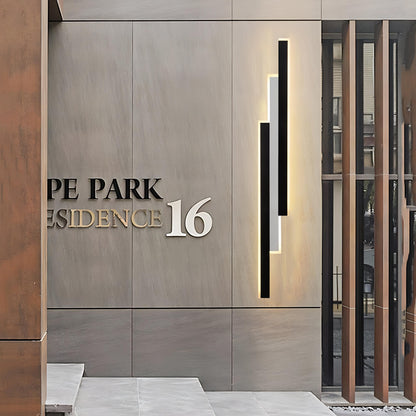 Alavai - Modern Outdoor Rectangle Lamp Bar