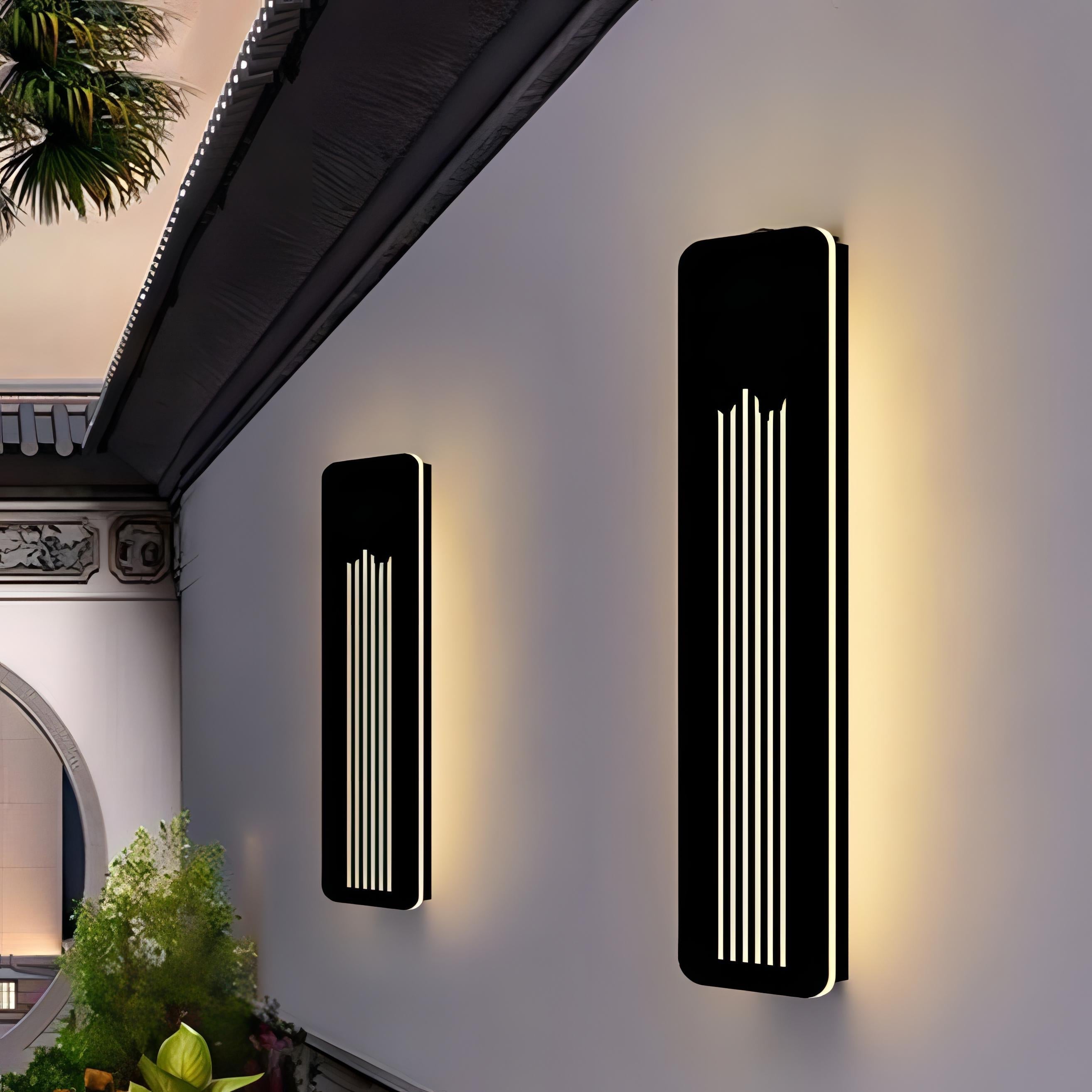 Jai - Waterproof IP65 Illuminated Outdoor Wall Light