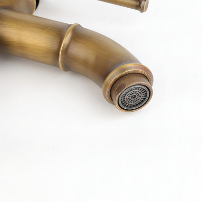 Tasu - Brass Bamboo Basin Tap