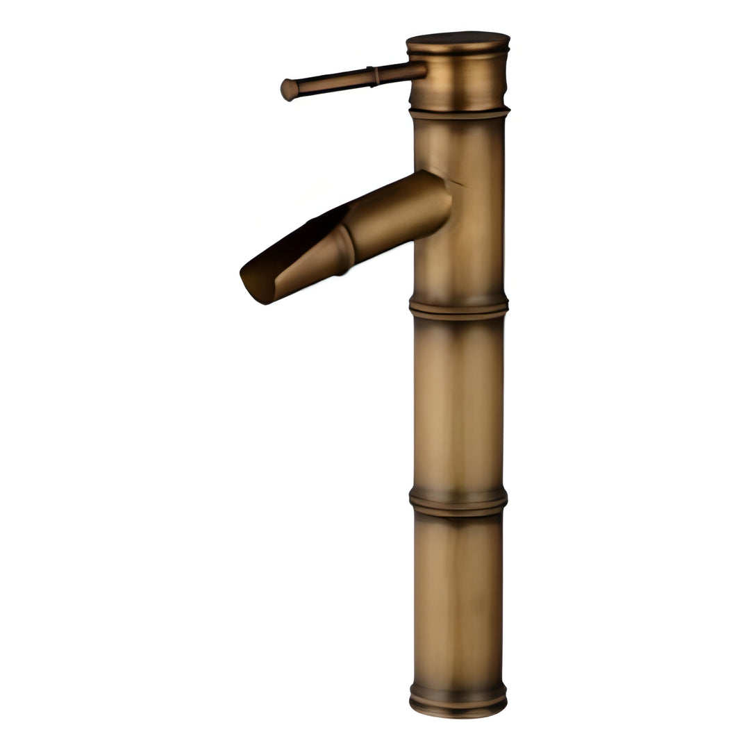 Tasu - Brass Bamboo Basin Tap