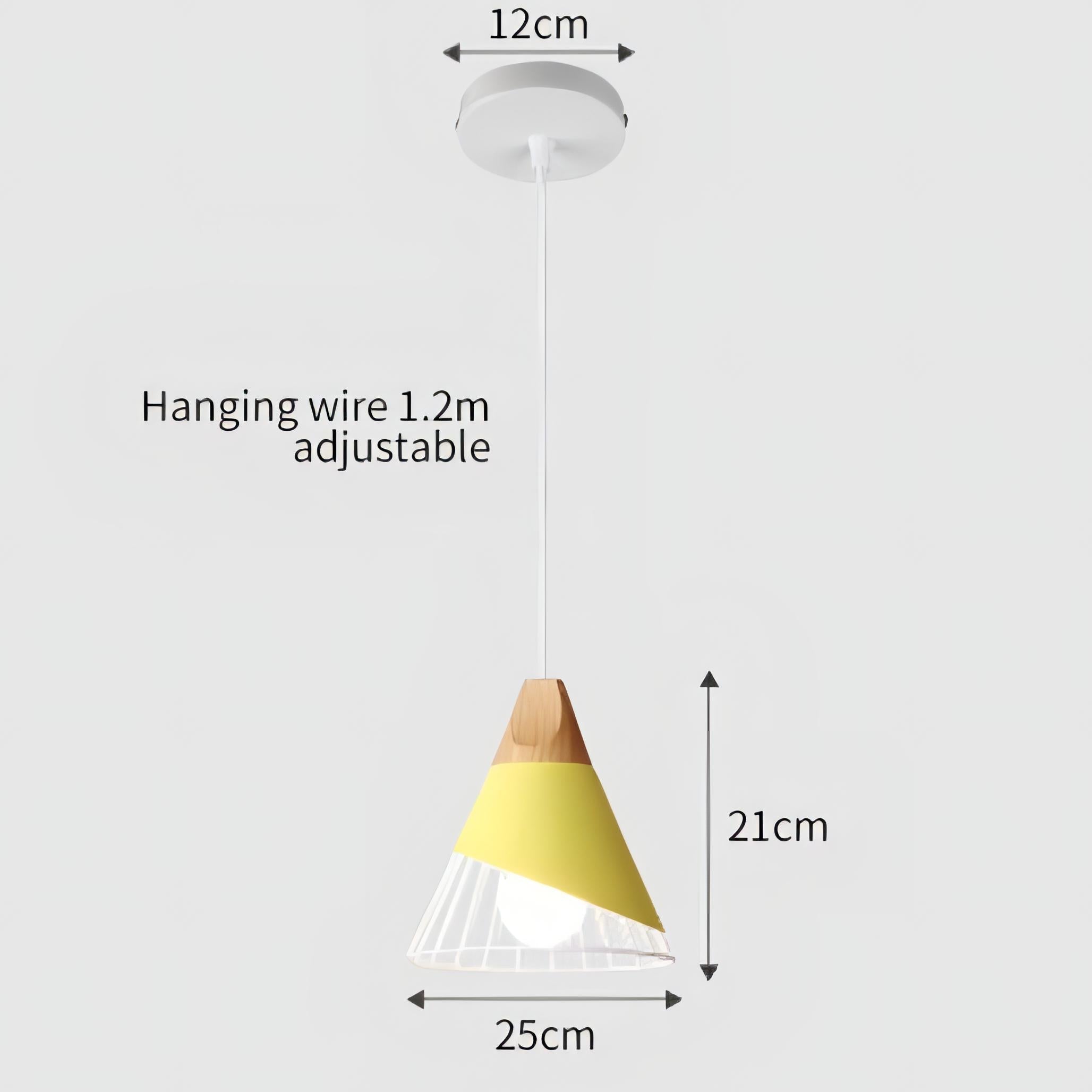 Fayre - Nordic Hanging Wood Hanging Pendant Ceiling Light