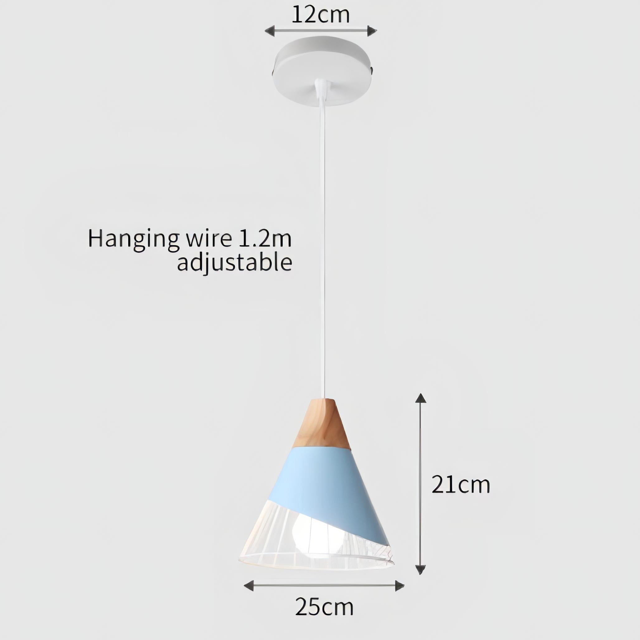 Fayre - Nordic Hanging Wood Hanging Pendant Ceiling Light