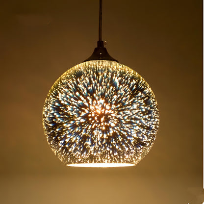 Brooklyn - Firework Glass Ball Hanging Pendant Ceiling Light