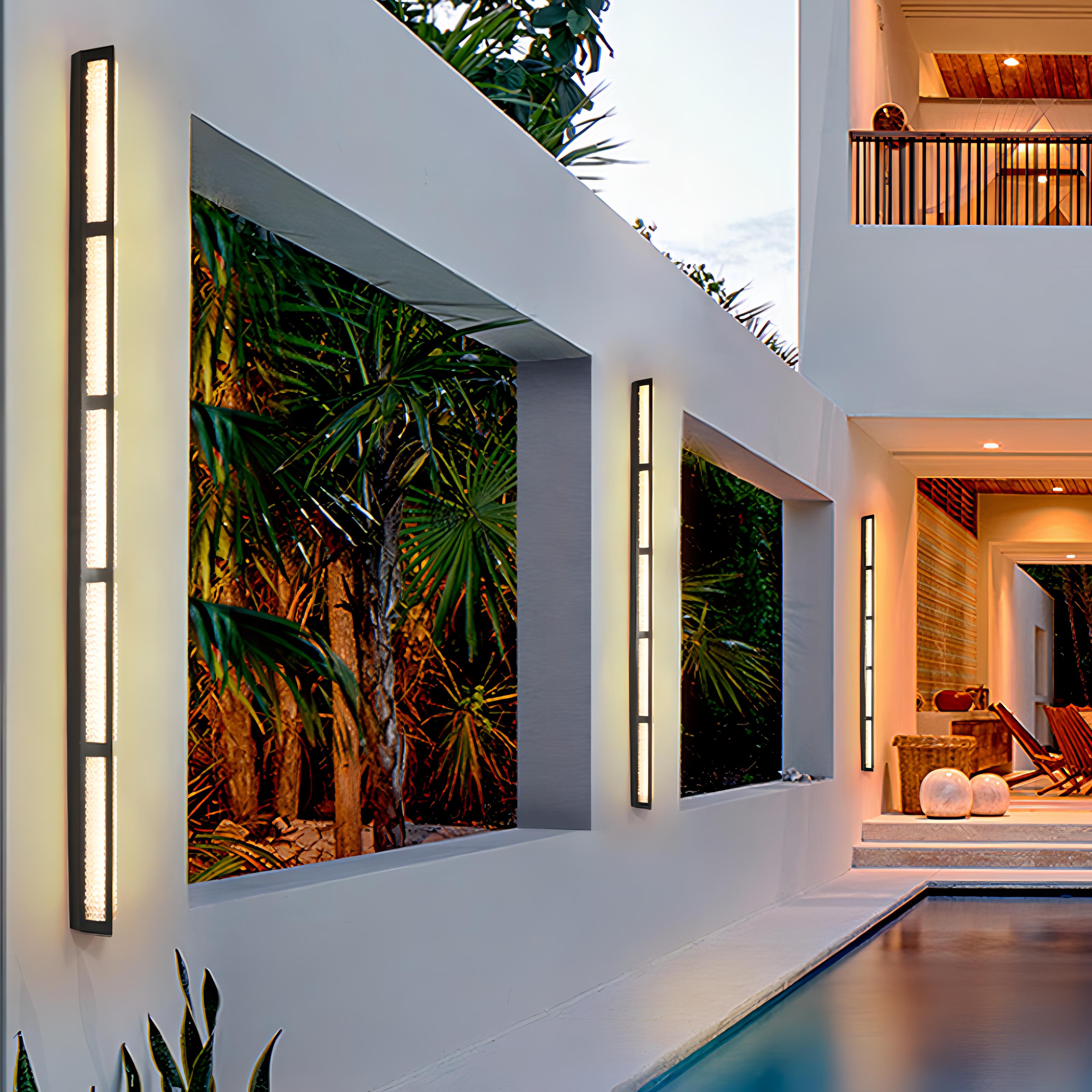 Adil - Modern Villa Outdoor Light Bar IP65