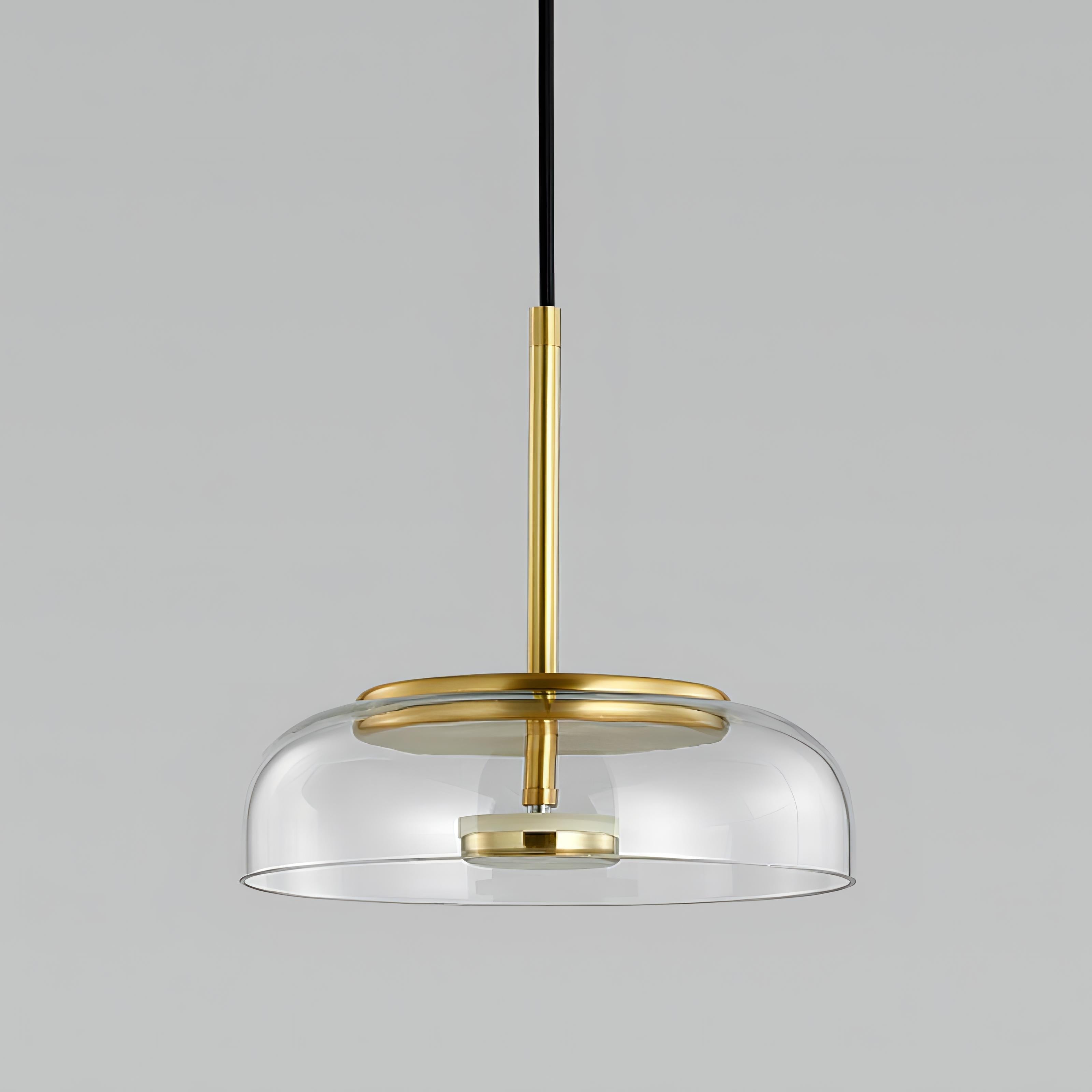 Kiara - Modern Glass Bowl Hanging Light