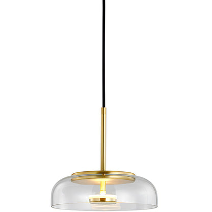 Kiara - Modern Glass Bowl Hanging Light