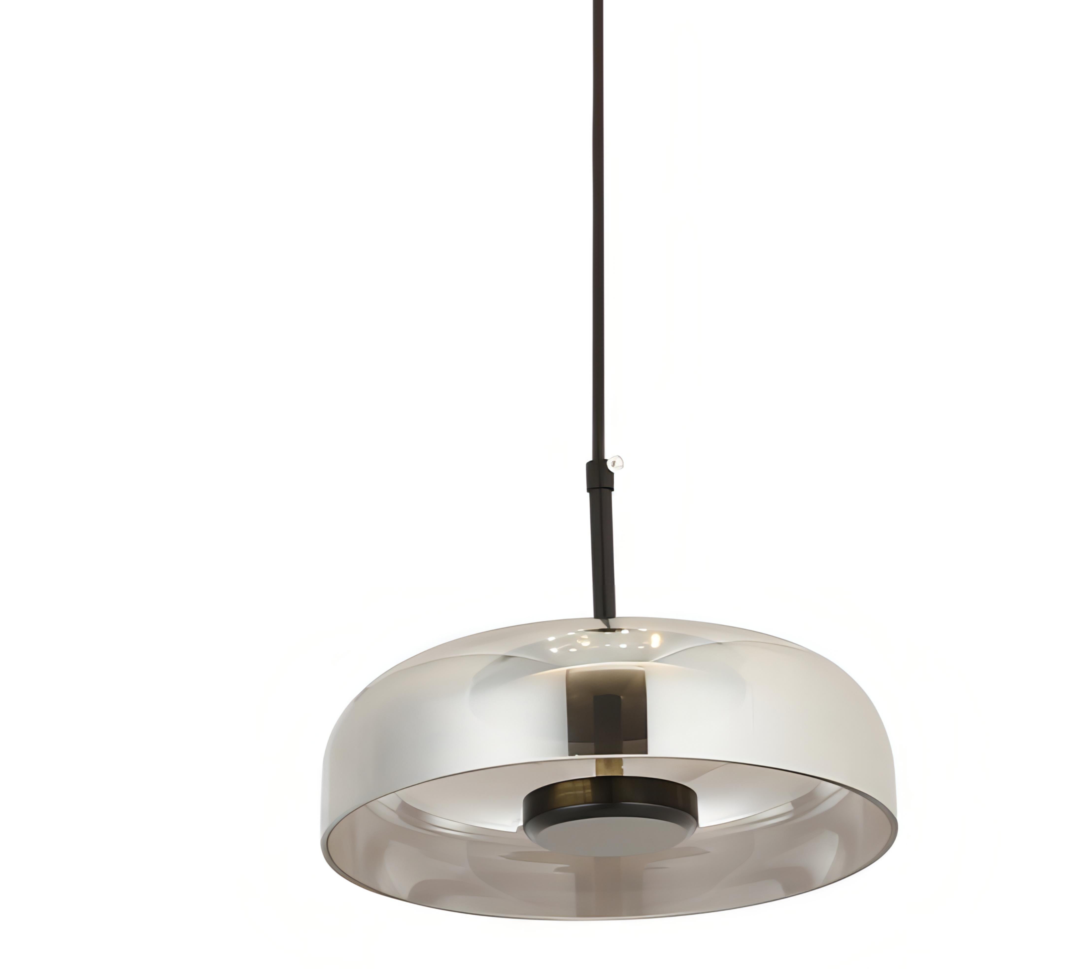 Kiara - Modern Glass Bowl Hanging Light