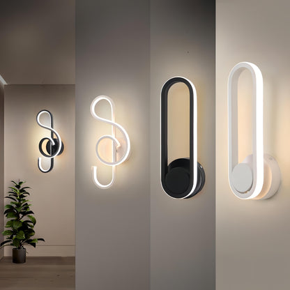 Neo - Gleam Modern Rounded Wall Light